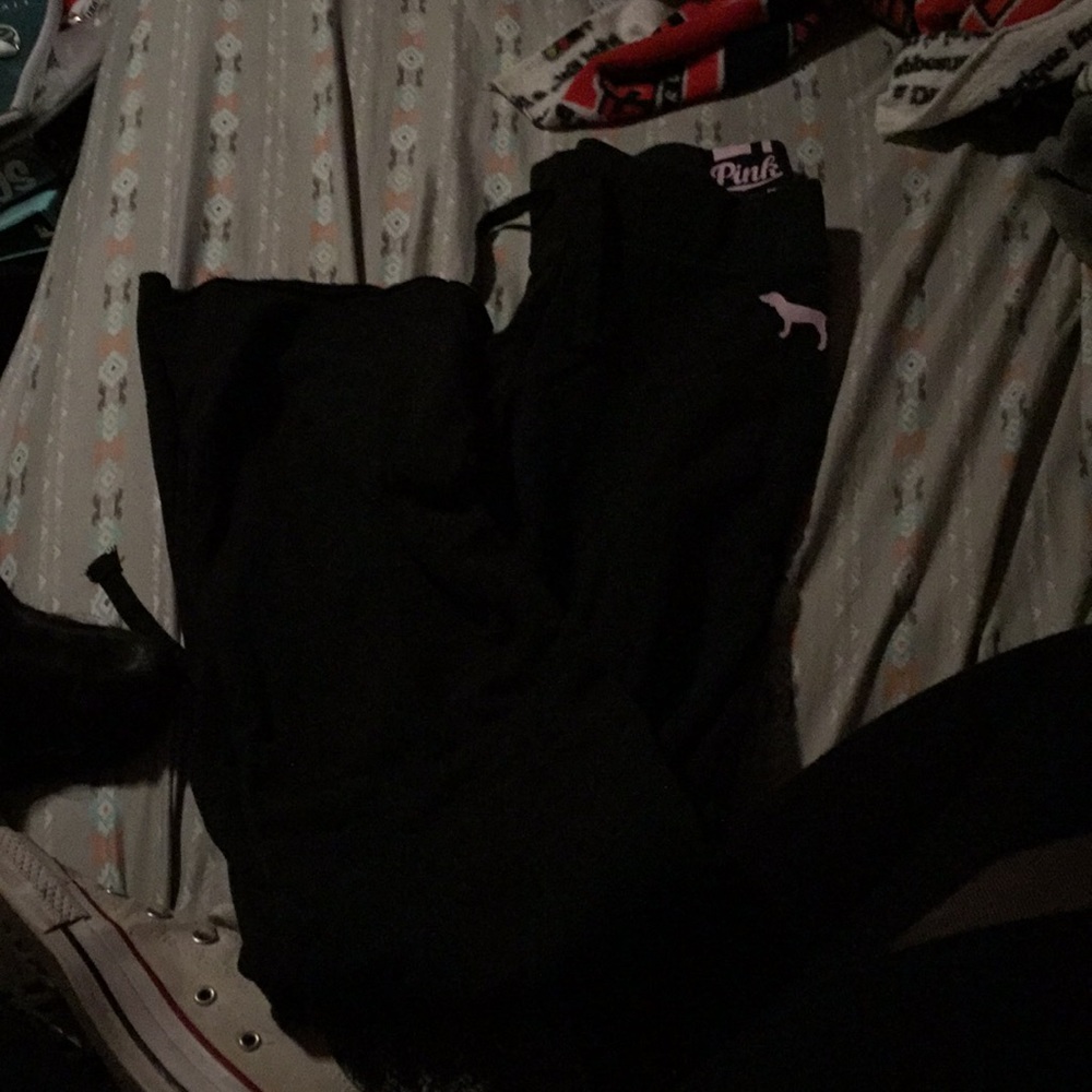 PINK Black Sweatpants